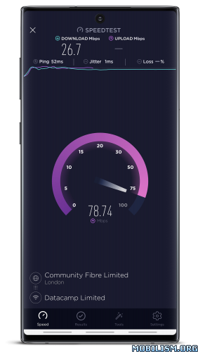 Speedtest by Ookla v4.6.20 [Premium] [Mod Extra] 2