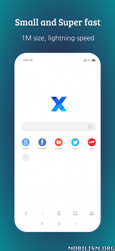 XBrowser - Super fast and Powerful v3.7.5 build 627 [Mod] 5