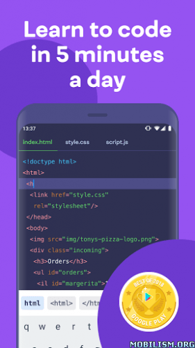 Learn Coding/Programming: Mimo v3.106 [Unlocked] - LeSScro