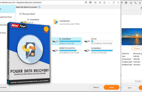 MiniTool Power Data Recovery v12.8 + WinPE 35