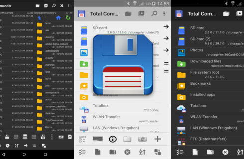 Total Commander pour Android v3.61d 2