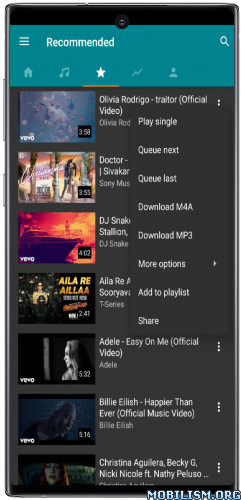 YMusic - YouTube music player & downloader v3.7.5 [Premium]